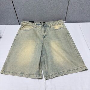 RSQ Mens Embroidered Jorts Size 36